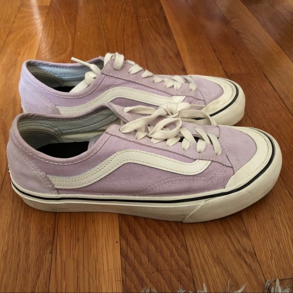 Vans Style 36 Decon Salt Wash/Lavender Fog Sneaker - Picture 4 of 13